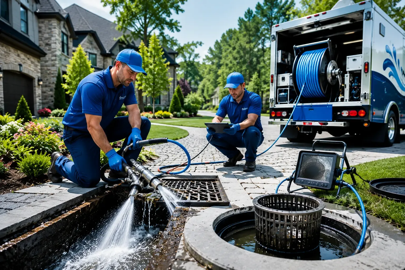 Local outdoor drain cleaning professionals in Herman, MN